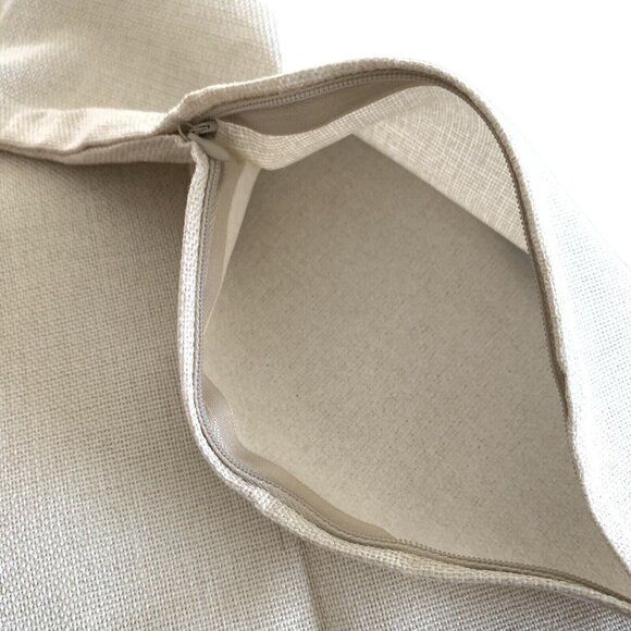 Halloween Pillow Covers Canvas 18 x 18 Festive Spooky Decor Set of 4 - Picture 7 of 7